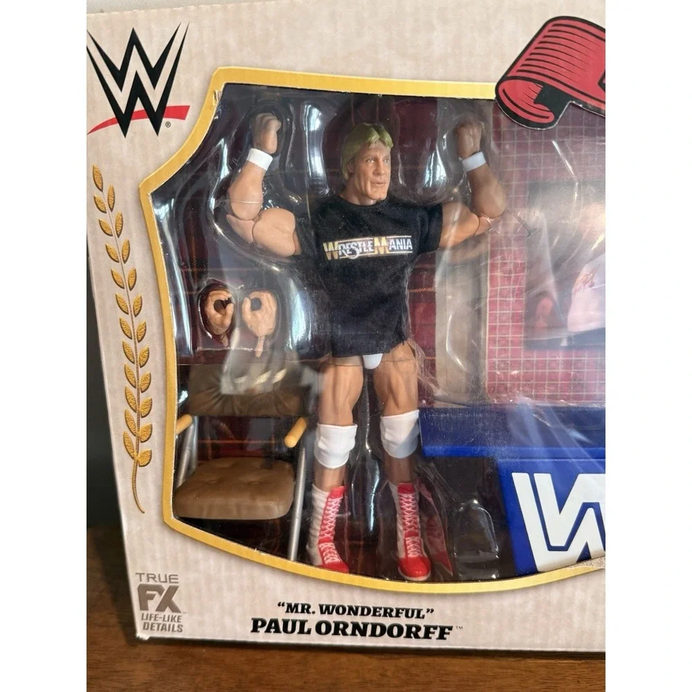 WWE Elite PIPERS PIT Set Rowdy Roddy Paul Orndorff Cowboy Bob Orton 3 Pack